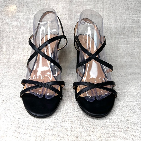 Like New Badgley Mischka Black Heels - Picture 2 of 5